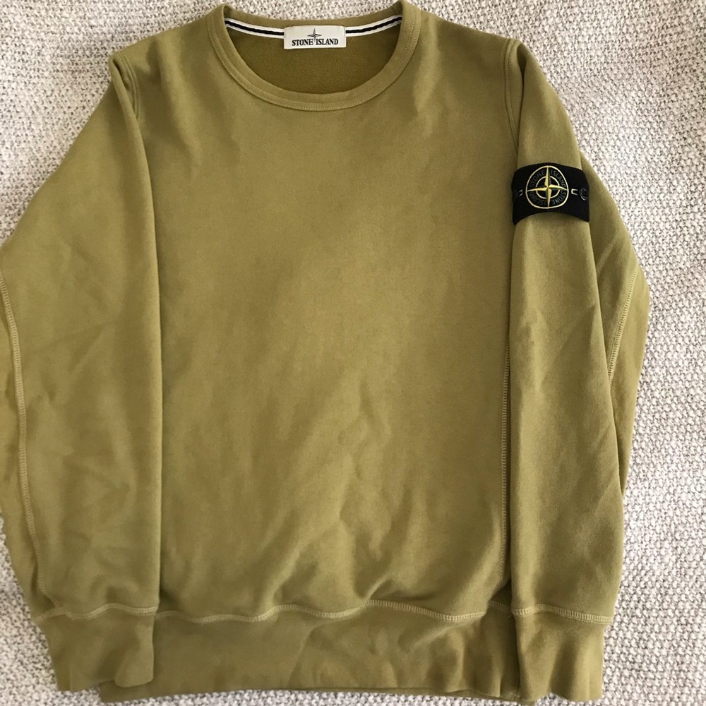 Stone Island Sweater Olive Green SS13